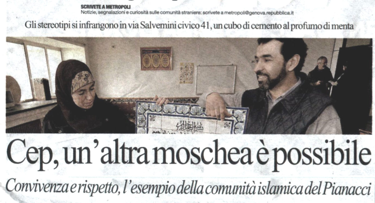 Cep, un’altra moschea è possibile