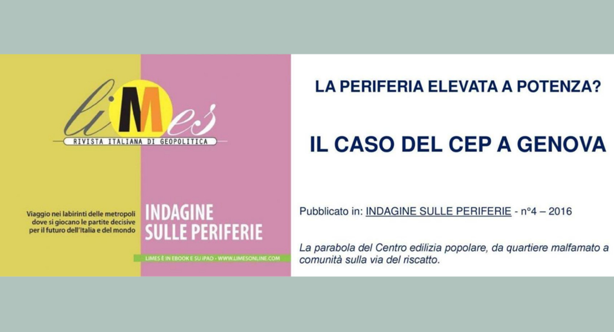 Limes, il caso del Cep a Genova