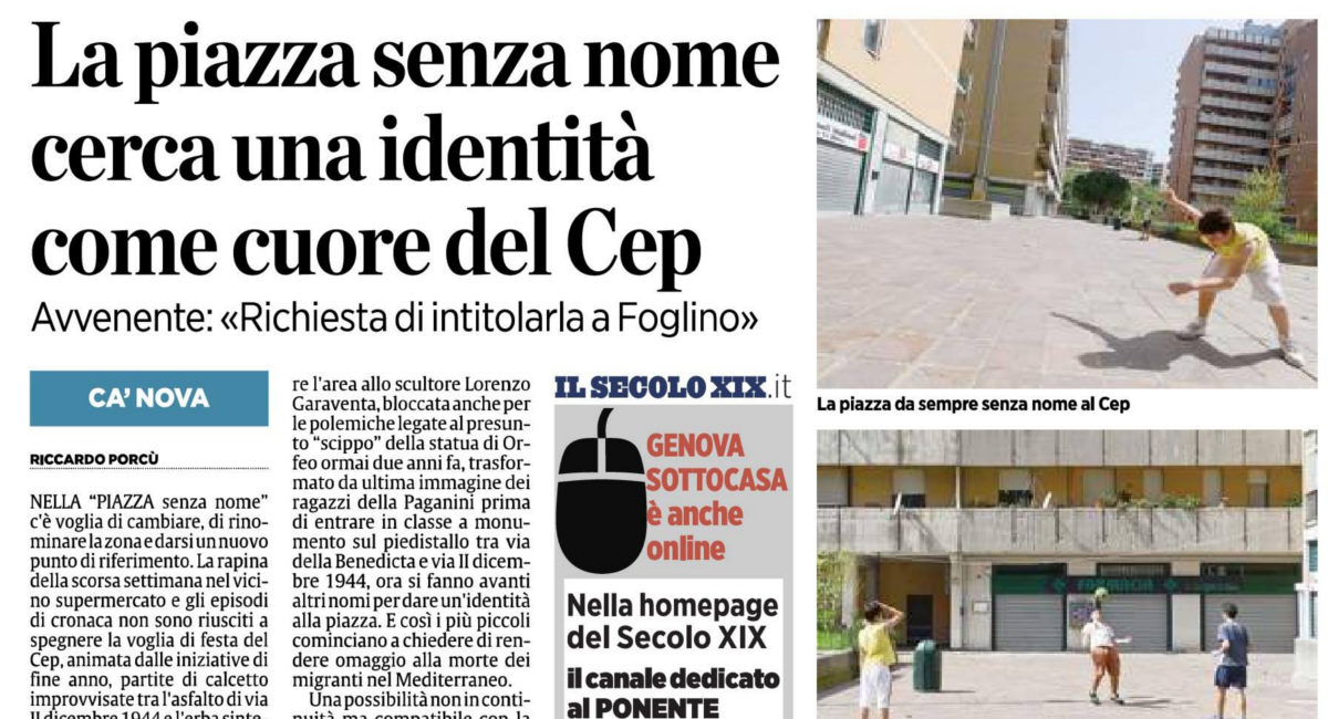 La piazza senza nome