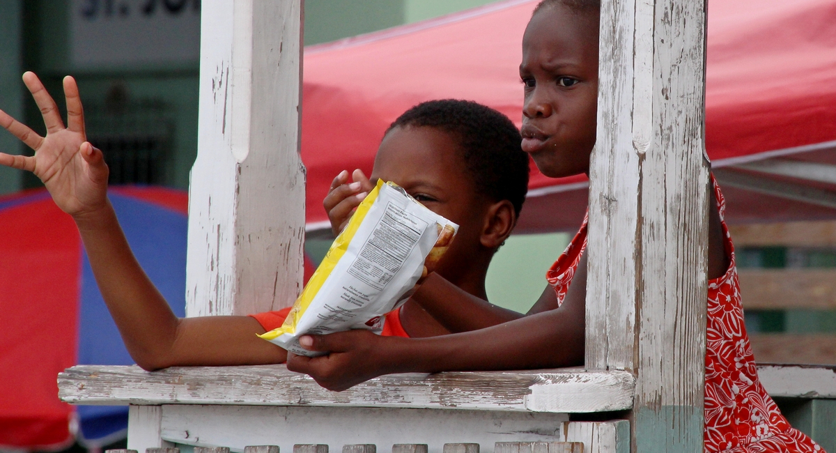 Antigua, bambini stupendi…