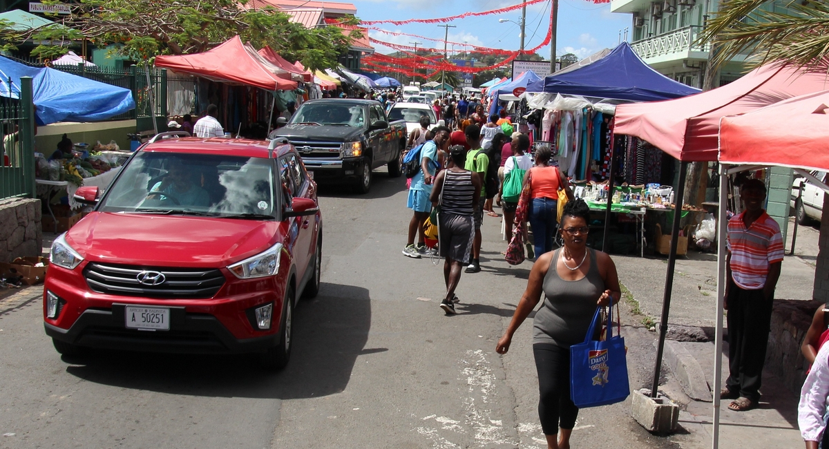 Antigua, il mercato di St John’s
