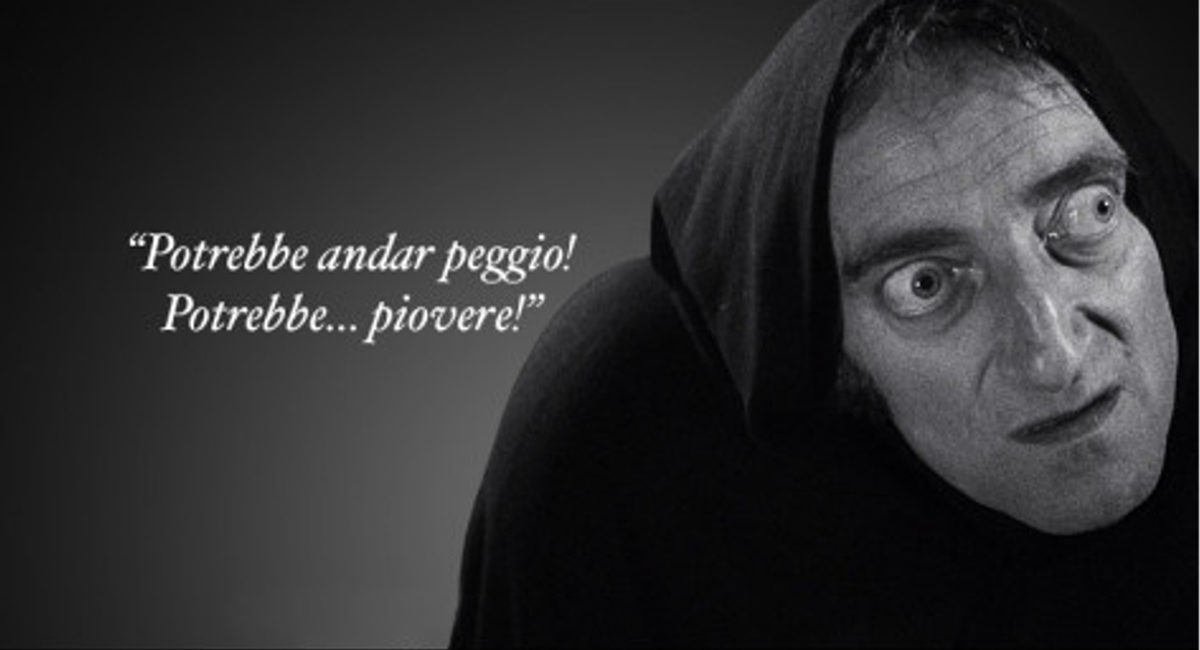 potrebbe anche piovere…