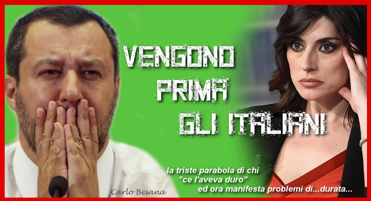 Vengono prima gli italiani…