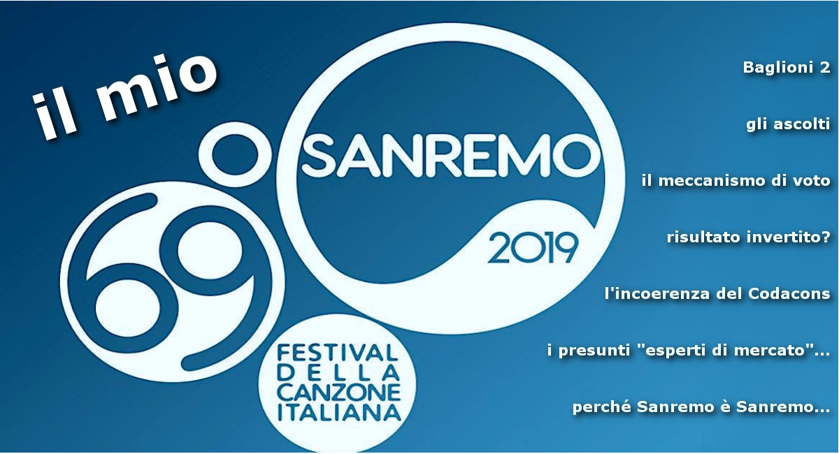 …perché Sanremo è Sanremo…