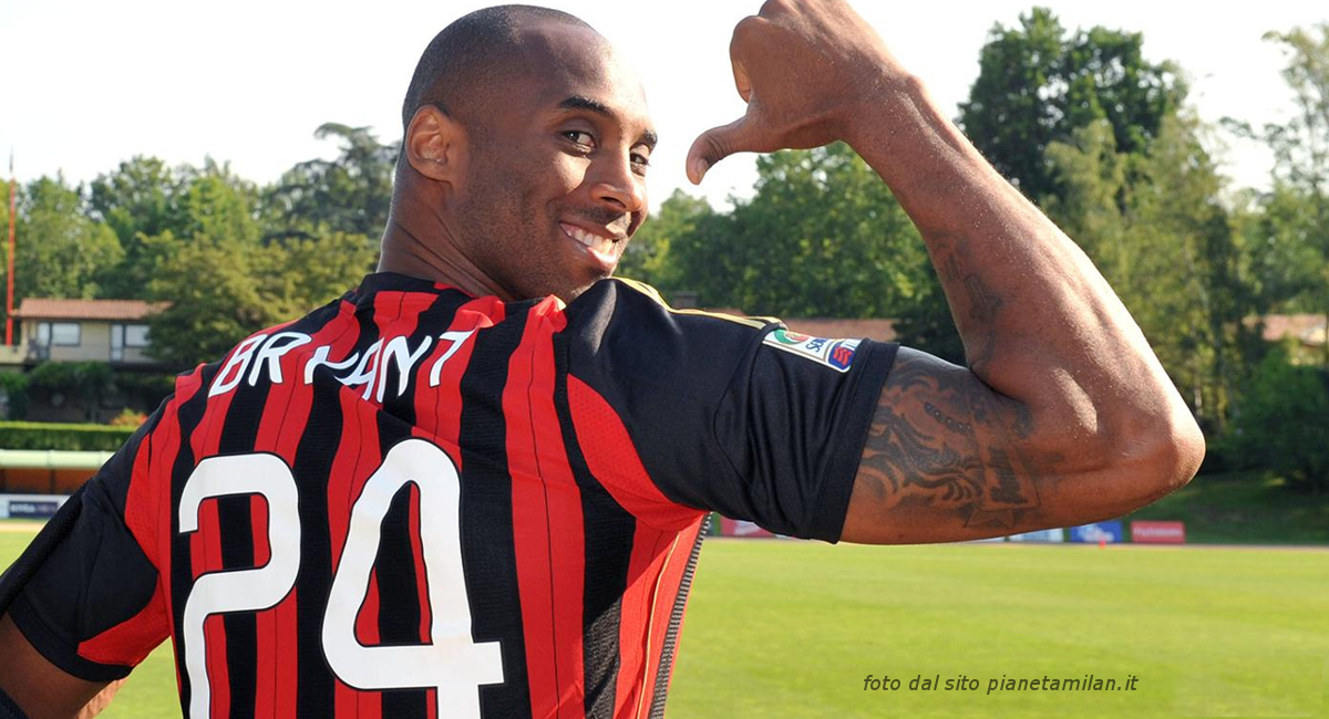 Kobe Bryant, cuore rossonero…