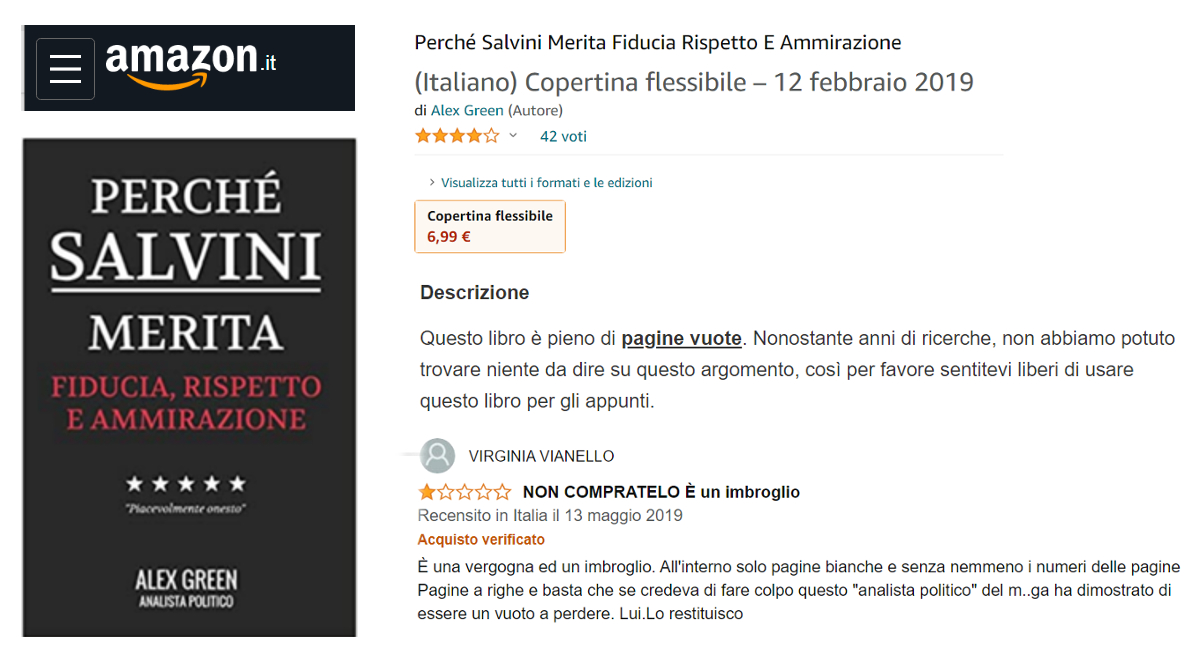 Perché Salvini merita fiducia, rispetto e ammirazione…