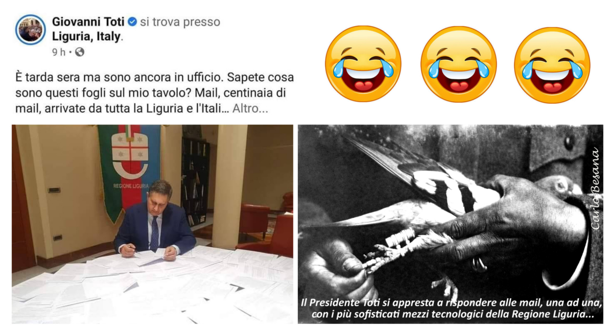 se a Pompei ci fosse stato Giovanni Toti… (Makkox per Propaganda Live)