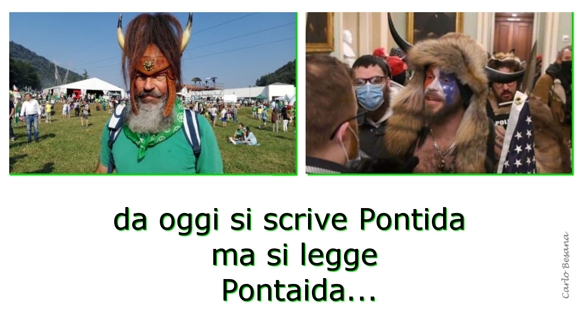 da oggi si scrive Pontida ma si legge Pontaida…