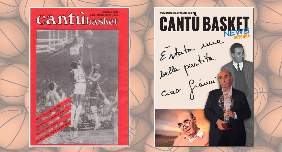 E’ stata una bella partita…l’omaggio di “Cantù Basket” a Gianni Corsolini