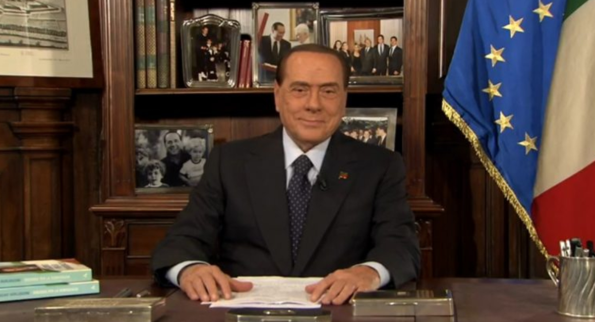 Il discorso alla nazione del Presidente Berlusconi – Il saluto di chiusura