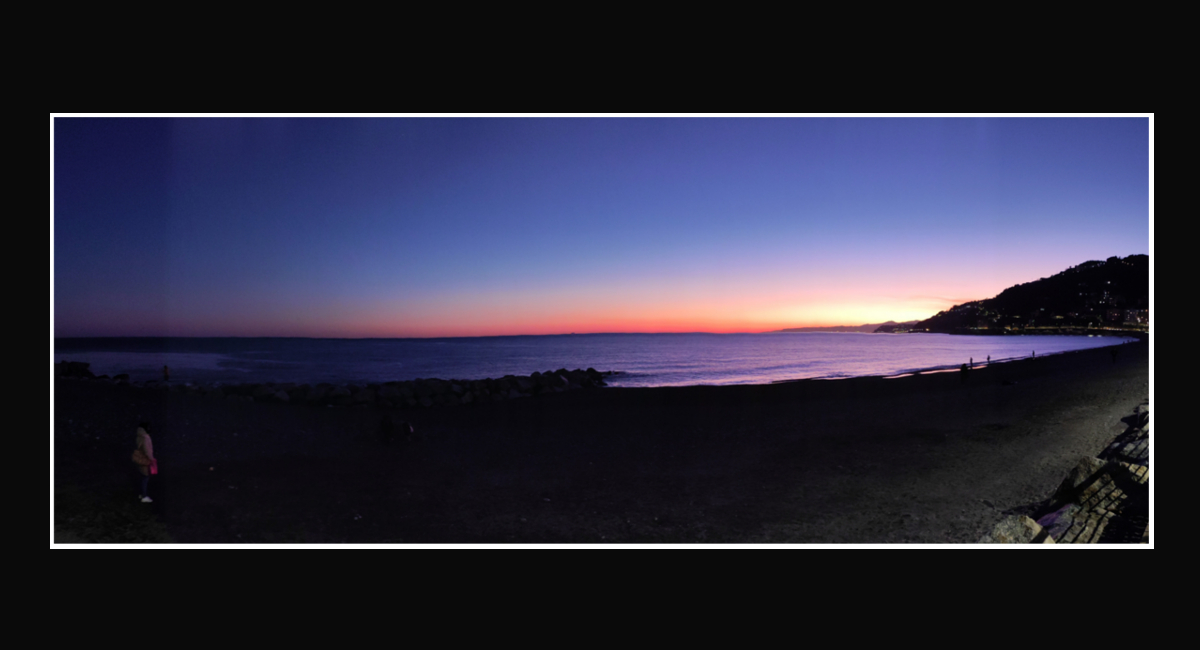 spiaggia di Voltri…bei tramonti ne abbiamo?